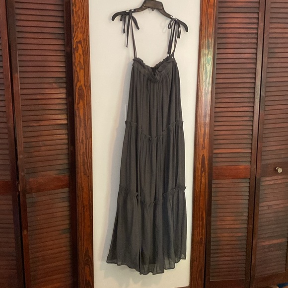 Dark Grey Maxi Dress - Picture 3 of 5